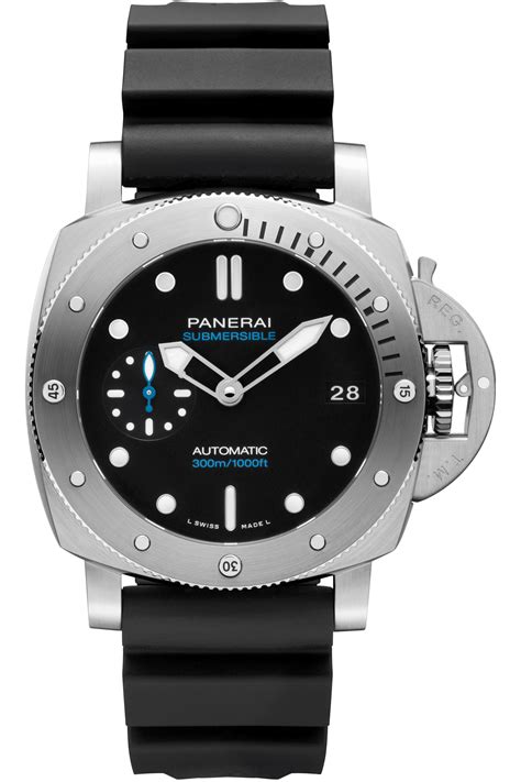 best panerai 42mm|Panerai submersible 42mm white dial.